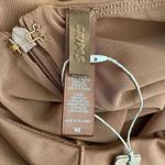 SKIMS  All-In-One Mock Neck Sleeveless  Zipper Back Closure Caramel SZ 4X #1474 Photo 7