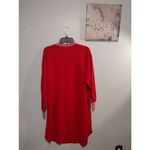 Disney Vintage Mickey & Co Mickey Mouse Sweater Dress USA Made Women’s S/M Red  Photo 3