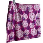 Tranquility by Colorado Clothing Pink and Purple Mini Skort Casual Size XL Photo 2