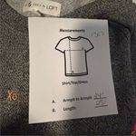 Lou & grey  Women's Gray Heart Emoji Fleeceback Crew Neck Sweatshirt Size L Photo 7