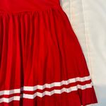 SheIn Red and White Active Skirt Photo 1