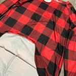 Amazon Red & Black Plaid Christmas Crewneck Shirt.  Photo 2