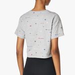 Champion Women's Logo-Print Cropped T-Shirt, MULTI SCATTE - Size L Photo 2