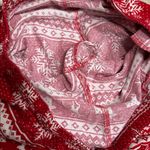 Old Navy Flannel Fair Isle Red Jogger PJ Pajama Pant NWOT Size L Photo 6