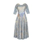 BHLDN Linden Lace Dress, Blue, 0 (US) Photo 11