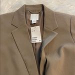 H&M  Beige Blazer size XXS brand new length 28” bust 30” long sleeve Photo 7