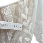 Baltic Born  The Leon White Off Shoulder Maxi Dress Lace Crochet Size XL Photo 10