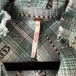 Free People Green Redwood Flannel Plaid Babydoll Mini Dress Size Medium Photo 6