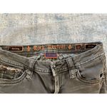 Rock Revival Gray Betty Skinny Jeans w Metallic Rhinestone Accents 28" Photo 2