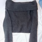 H&M  Black Off Shoulder Sweater Photo 2
