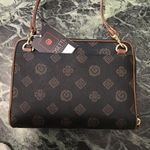 Organizer Purse With Glasses Holder Brown Photo 2