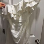 DO+BE One Shoulder white Dress Photo 0