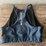 Peloton  Dusty Blue High Neck Sports Bra Size Medium Photo 1
