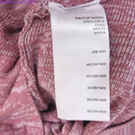 Free People NEW  Pink Long Sleeve Knit Flare Pleated Lady Luck Jumpsuit, L‎ Photo 14