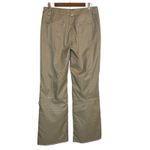 NWOT NILS Sportswear Houndstooth Button Insulated Ski Snowboard Snap Pants 10 Tan Photo 4