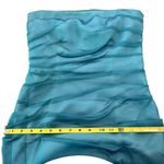 Kay Unger Strapless Ruched Column Dress Size 6 — Y2K Whimsy Meets‎ Modern Grace Blue Photo 9