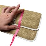 Cole Haan  Bedford Izzie Clutch White Leather and Argento Straw Photo 6