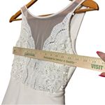 LULUS Promise Antique‎ White Lace Skater Mini Dress Size Medium Photo 6