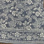 Lands' End NWT Floral Denim Short Sleeve Top shirt Blouse Small Photo 3