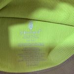 Free People Movement Ribbed Crop Tank Top Racerback Olive Green Neon Workout XS Photo 3