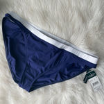 Ralph Lauren Lauren  Navy Bikini Bottoms Size 16 NWT Photo 0