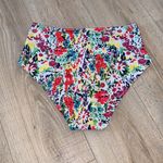 Colorful Floral high waist bikini swim suit bottom Pink Size M Photo 1