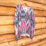 NWT Figue Bohemian Festival Ritika Top Pink Size XS Photo 2