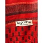 Pashmina Red & Green Paisley Floral Pattern Scarf/Shawl With Fringe Photo 6