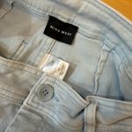 Miou Muse Wide Leg Light Blue Jeans Size M Photo 2