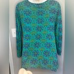 Fresh Produce  Teal Patterned Handkerchief Hem Tee Photo 2