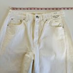 Madewell  Curvy Pieced Barrel Leg Jeans Women’s Size 28 Tile White NWT Casual Photo 5