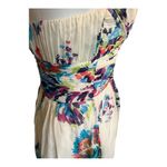 Shoshanna Women’s Multicolor Strapless Silk Dress - Size 4 Photo 8
