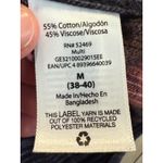 Oversized Bleached Plaid Flannel Shirt Women's Medium Grunge Hipster Pink Photo 5