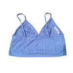 Aerie  Blue Wireless Unlined Pullover Bralette Sz‎ M NEW Photo 1