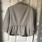 The Limited  Tweet wool blend Women's Blazer babydoll ruffle back size S Photo 7