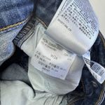 Levi's Jeans Womens 26 Blue Distressed Ripped Stretch 721 High Rise Skinny Ankle Photo 4