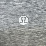 Lululemon  Womens Love V Neck T Shirt Short Sleeve Top Stretch Cotton Gray Sz 12 Photo 1