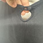 Gap Women’s Dress Large Black Short Sleeve Pleated Midi Dress with Pockets Photo 10