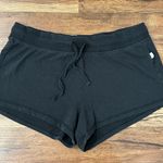 UGG  Black Knit Lounge Shorts Photo 0