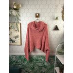 Free People BFF Cowl Neck Sweater in Scarlet Flame - Size - Small Photo 1