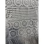 Pretty Angel  Gray Tunic Top With Crochet Lace Button Back‎  Boho S Linen Photo 2