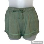 SO  Juniors Olive Green Inset Mesh Running Shorts Photo 1
