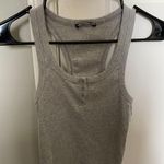 Forever 21 gray button tank Photo 0