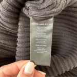 Good American Black Bodycon Belted Sweater Dress Photo 6