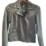 Kut From The Kloth  Women's grey Faux Suede Moto Jacket‎ Size S Photo 9
