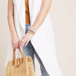 Anthropologie  Draped longline Vest M/L Photo 0