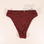 Seafolly NWT X Revolve Active High Rise Bottom in Plum Photo 5