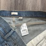 J.Crew Blue Ankle Distressed Jeans 31 Mid Rise Cropped Denim Photo 2