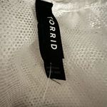 Torrid Floral Mesh Lace Ruana One Size Women’s White NWT Photo 3