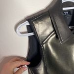 W By Worth Worth zippered faux leather duochrome moto vest size 0 Photo 82